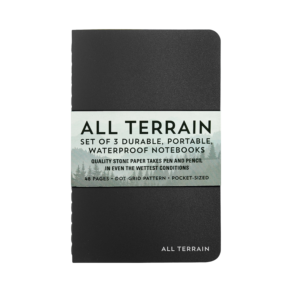 Peter Pauper Press All Terrain Waterproof Notebook Set