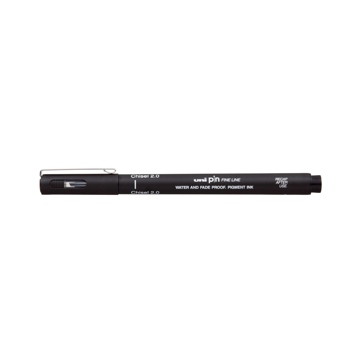 uni-ball PIN Fineliner Chisel Black