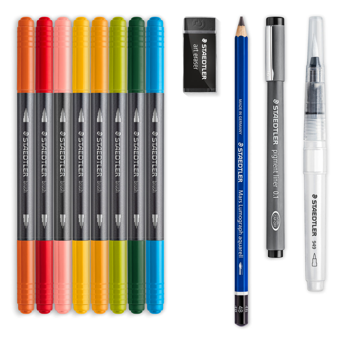 STAEDTLER Mixed Floral Watercolour Set