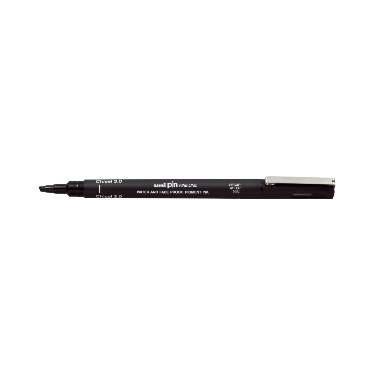 uni-ball PIN Fineliner Chisel Black