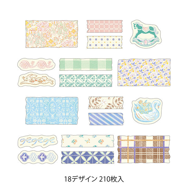 Midori Yuru Log Roll Sticker