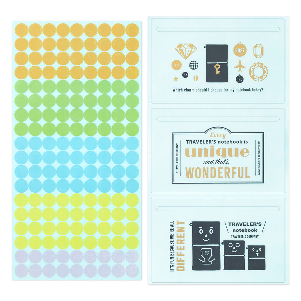 Traveler's Notebook Sticker Set for 2027 Diary - Limited Edition