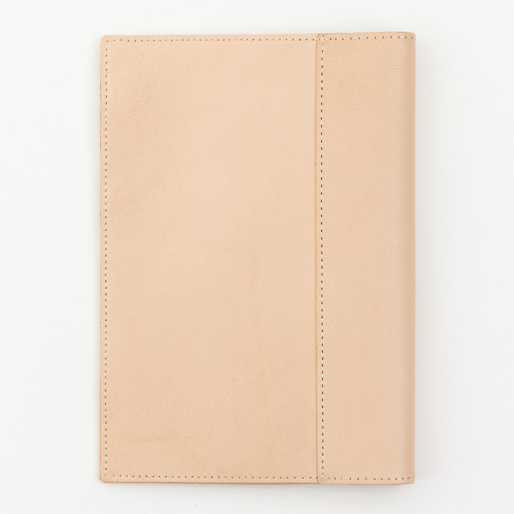 back of the Goat leather cover showing the seam