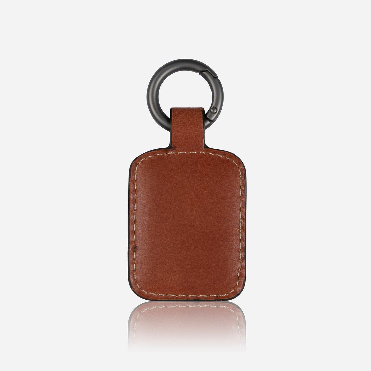 Jekyll and Hide Texas Leather Keyring - Clay