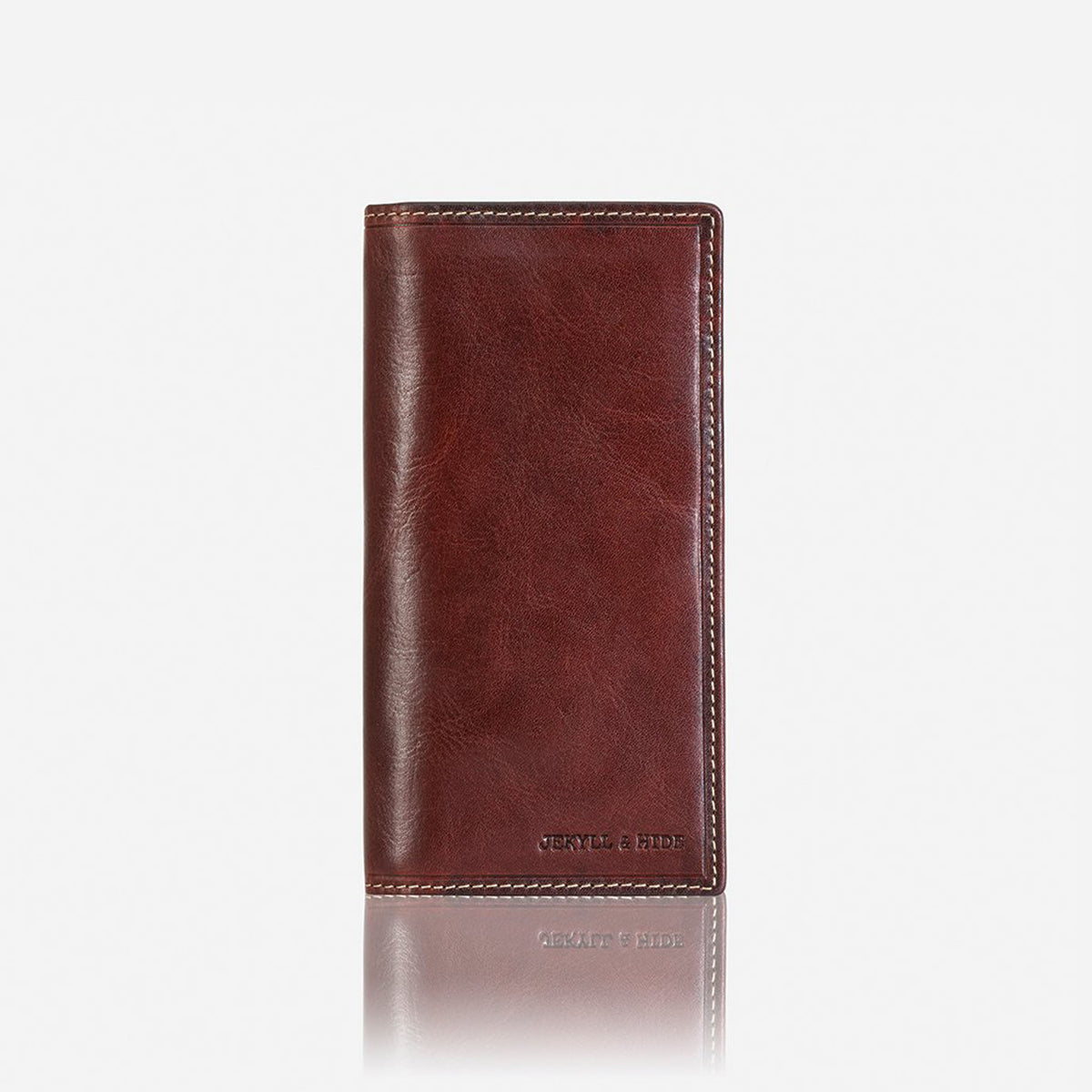 Jekyll and Hide Oxford Large Travel Wallet - Coffee