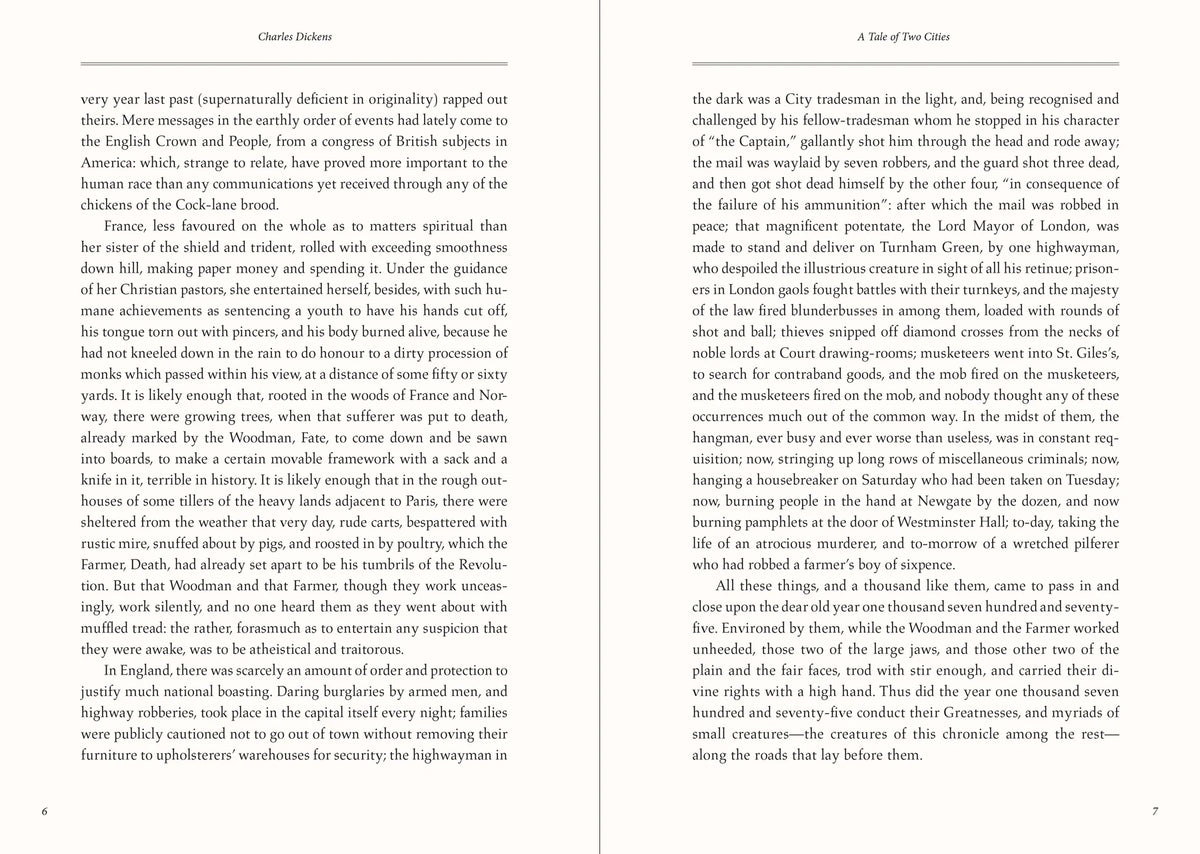 A Tale of Two Cities by Charles Dickens