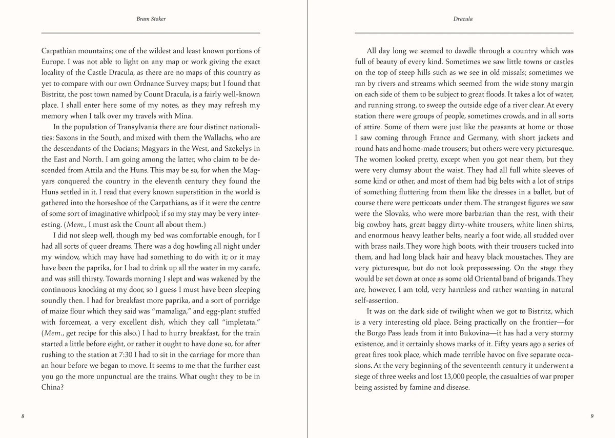 Dracula by Bram Stoker