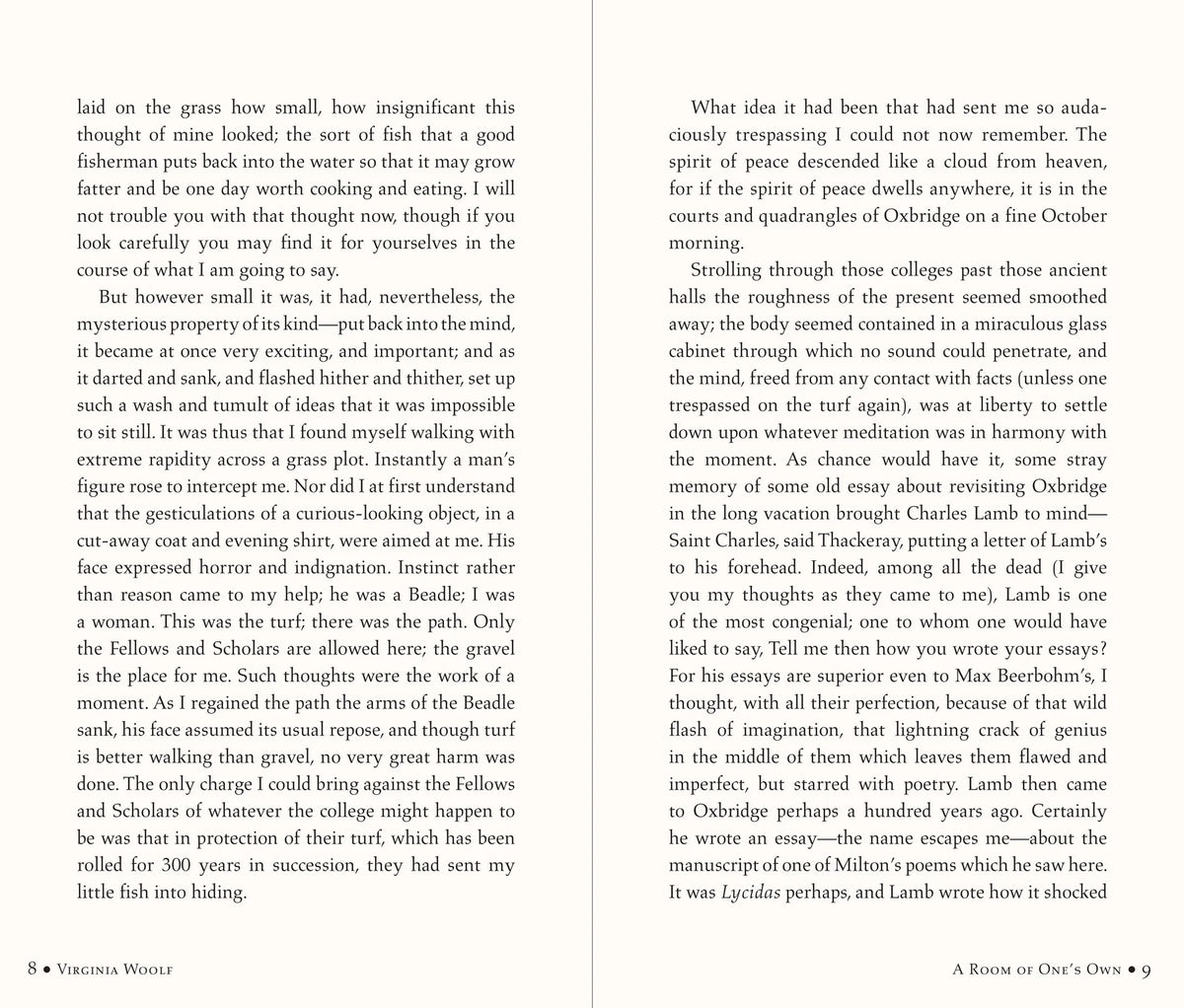 A Room of One's Own by Virginia Woolf