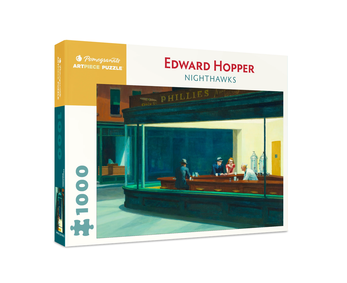 Pomegranate Edward Hopper's "Nighthawks" 1000-Piece Puzzle