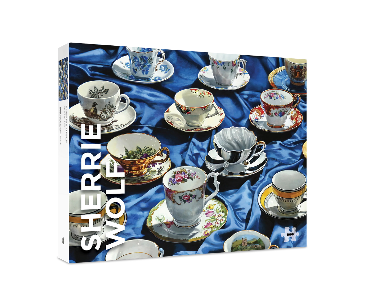 Pomegranate Sherrie Wolf "Sea of Tea" 1000-Piece Puzzle