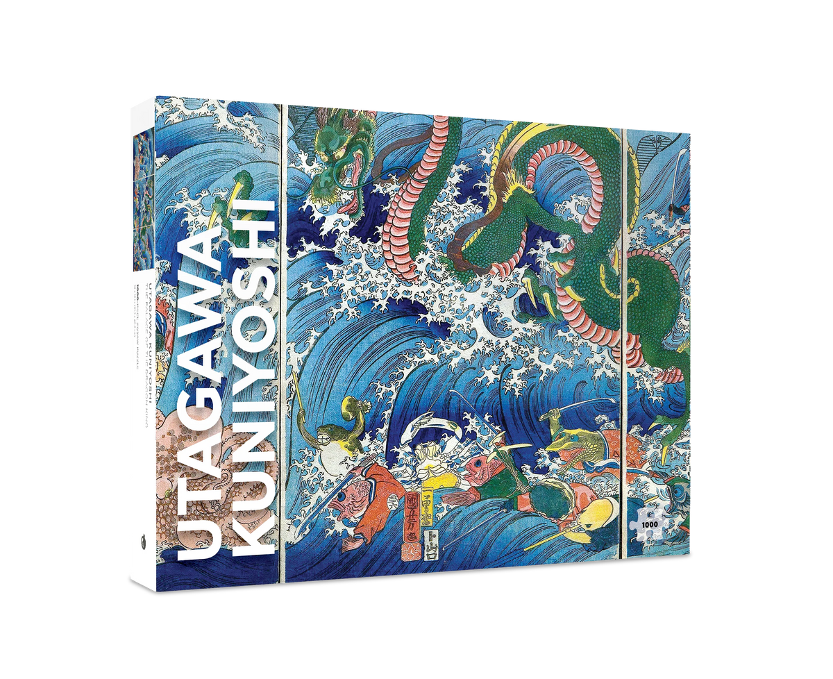 Pomegranate Utagawa Kuniyoshi "The Palace of the Dragon King" 1000-Piece Puzzle