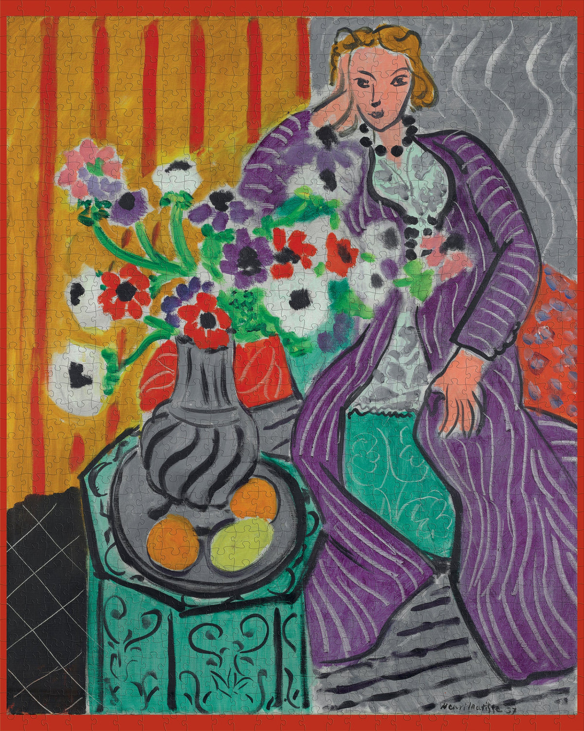 Pomegranate Henri Matisse "Purple Robe and Anemones" 1000-Piece Puzzle