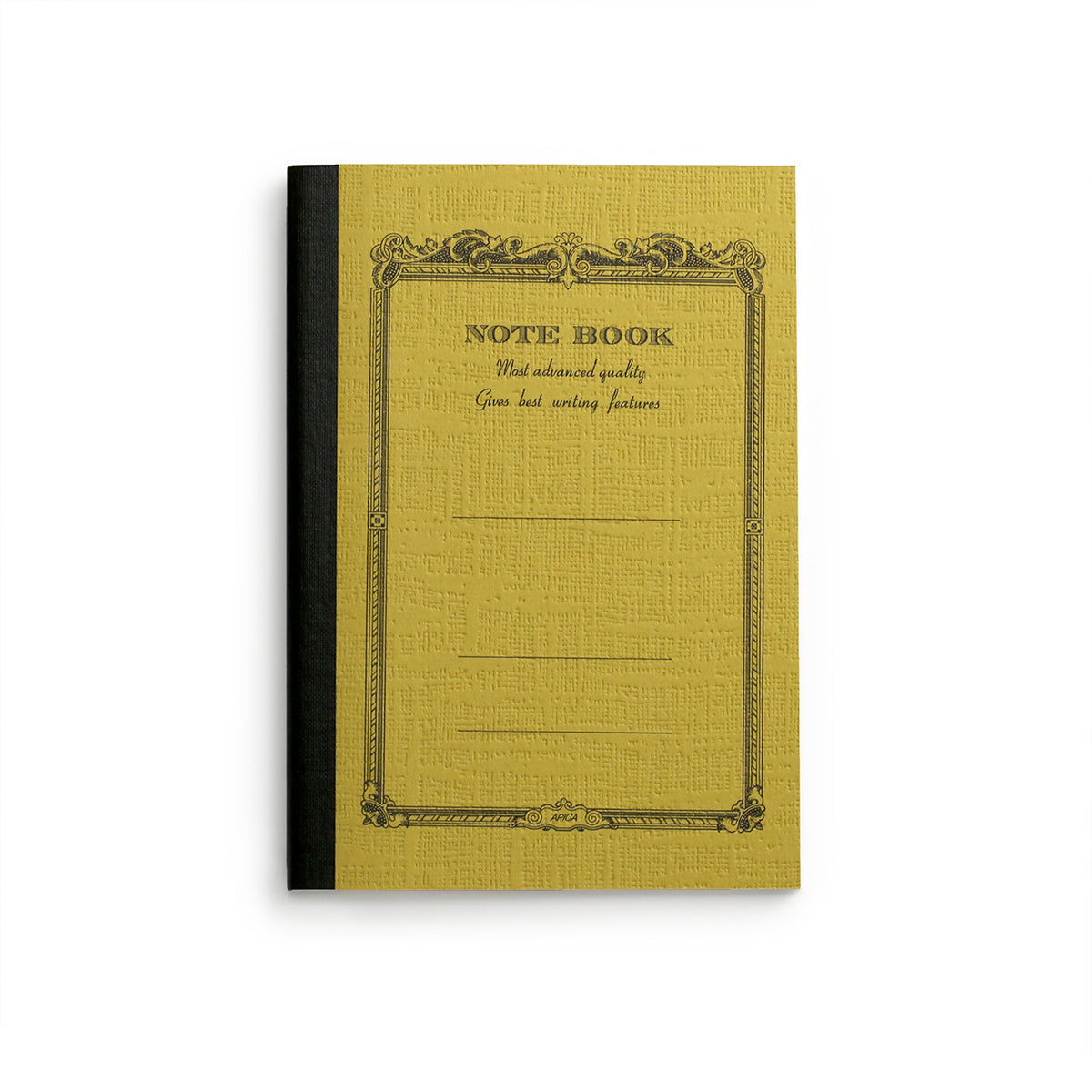 Mustard B7 CD Notebook with lined paged