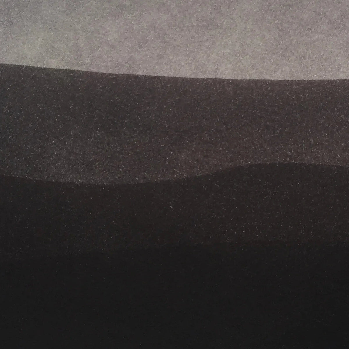 Close-up of black and gray striped fabric texture
