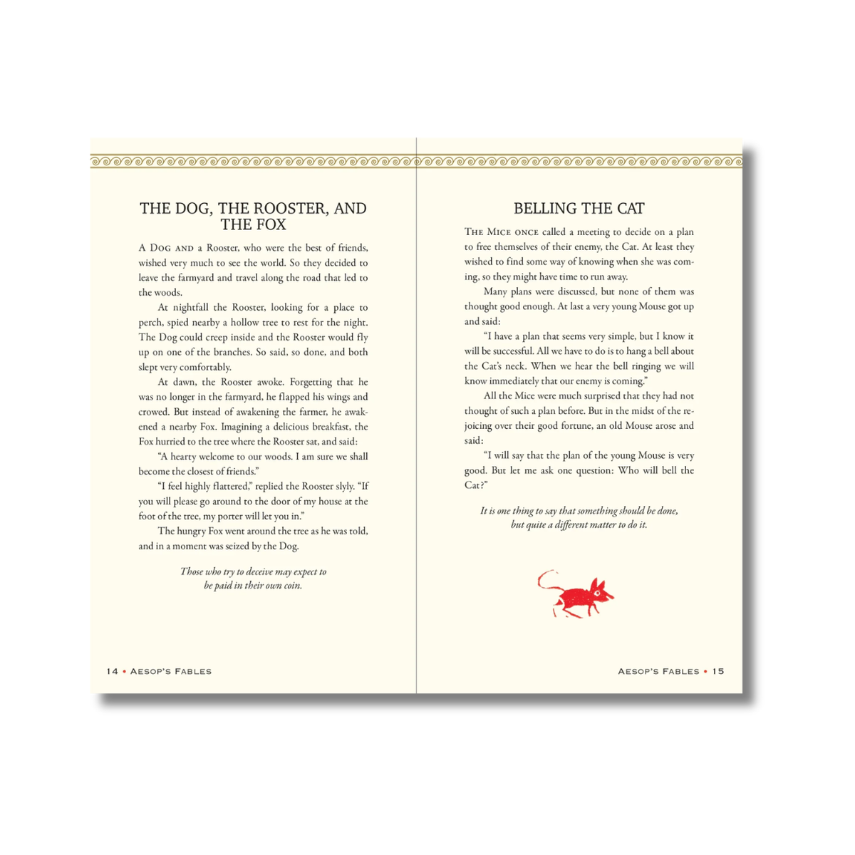 Aesop's Fables - Illustrated Keepsake Edition