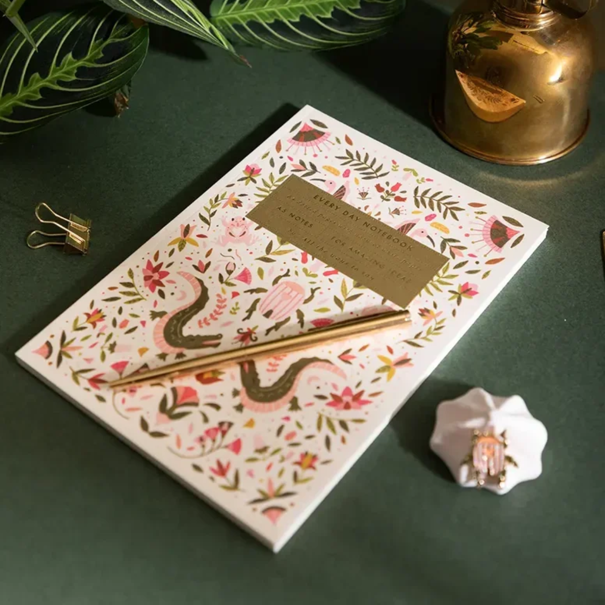 All the Ways to Say A5 Notebook - Pink Croco