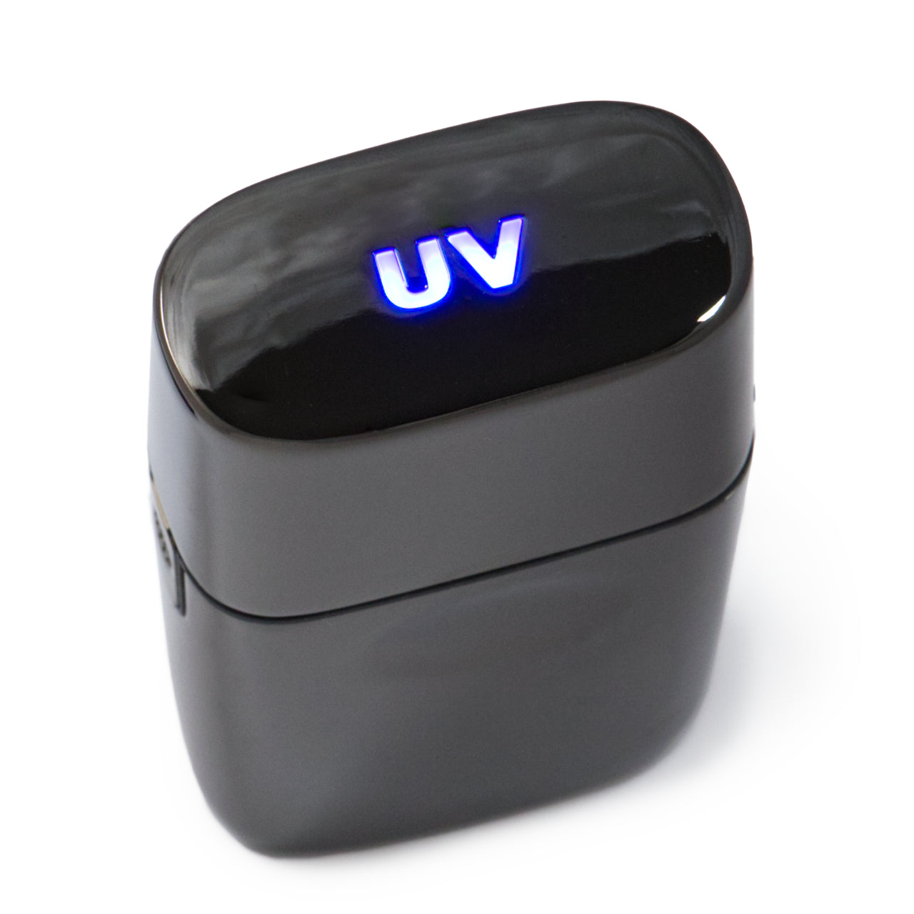 Babyliss Pro UVFoil Shave viewed from the front, has a dark metallic finish