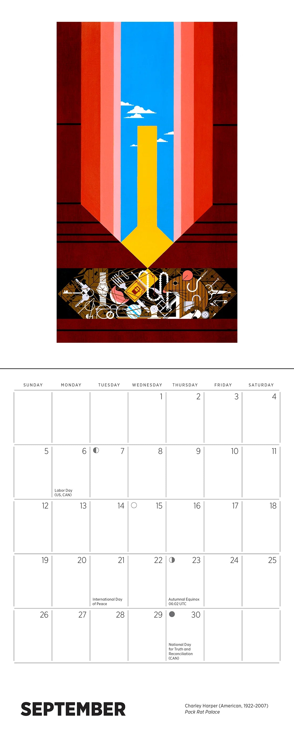 Charley Harper 2027 Mini Wall Calendar