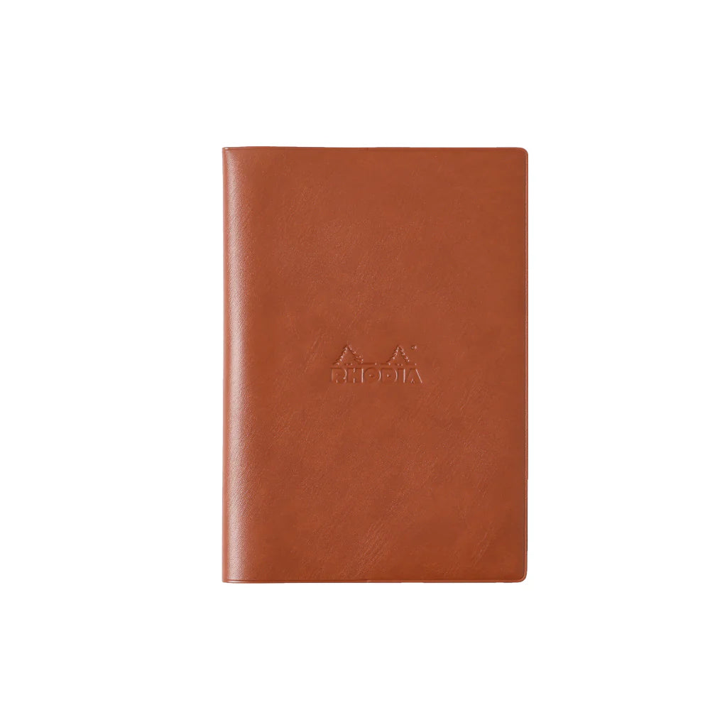 Rhodia Cahier Notebook A5 Grid PVC Cover