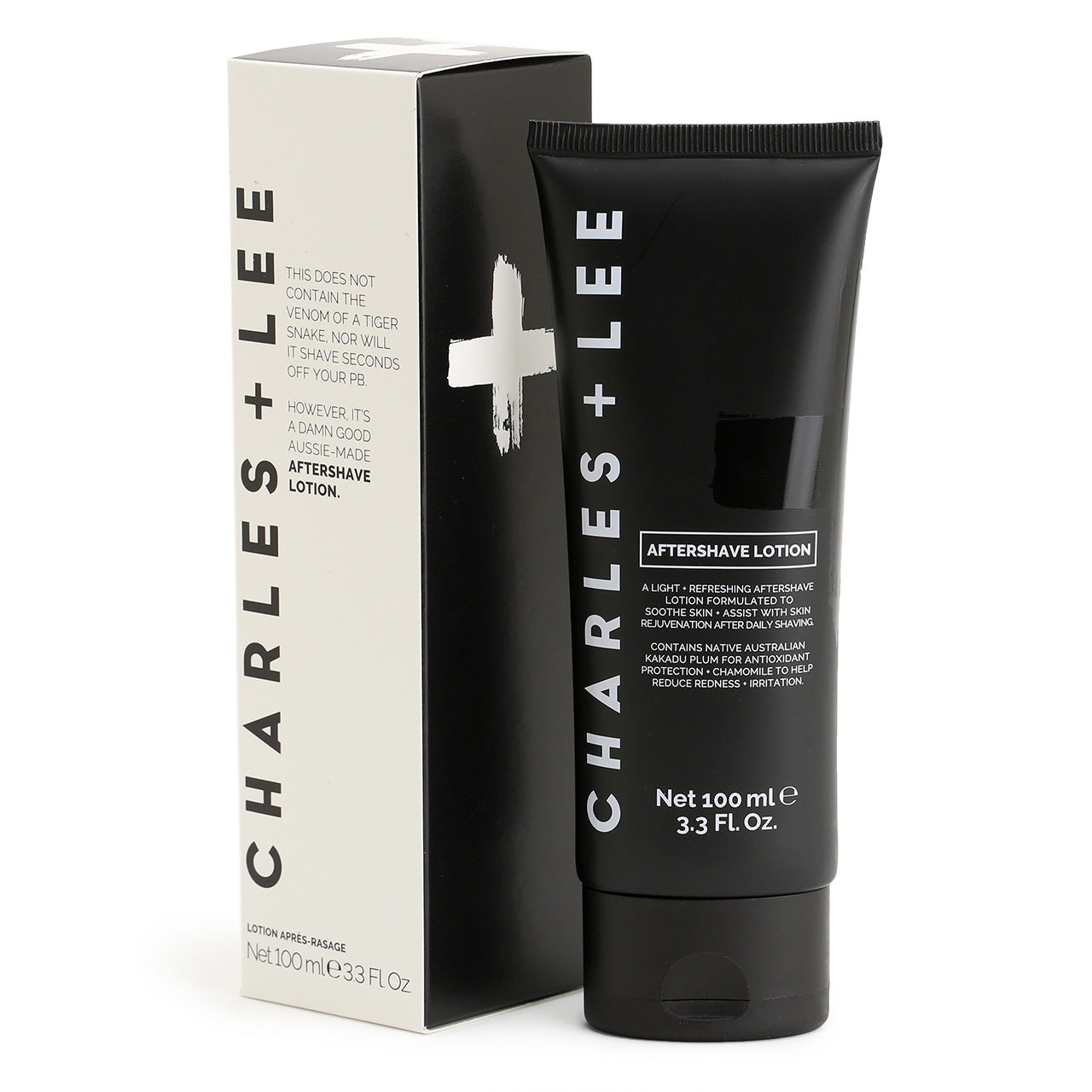Charles & Lee Aftershave Lotion 100ml black tube