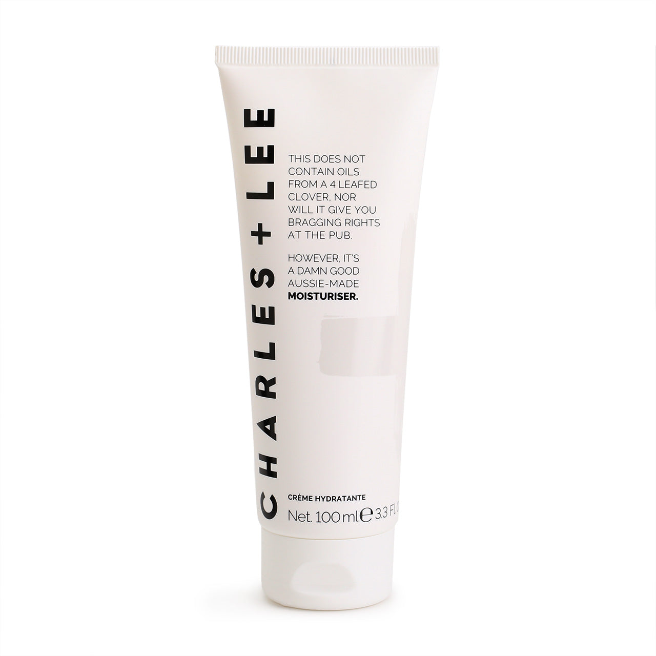 Charles and Lee Moisturiser 100ml white tube