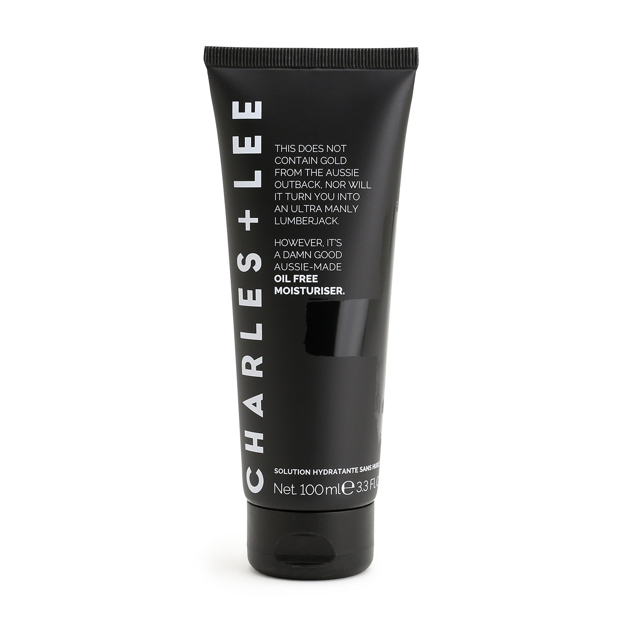 Charles and Lee Oil-Free Moisturiser 100ml black tube