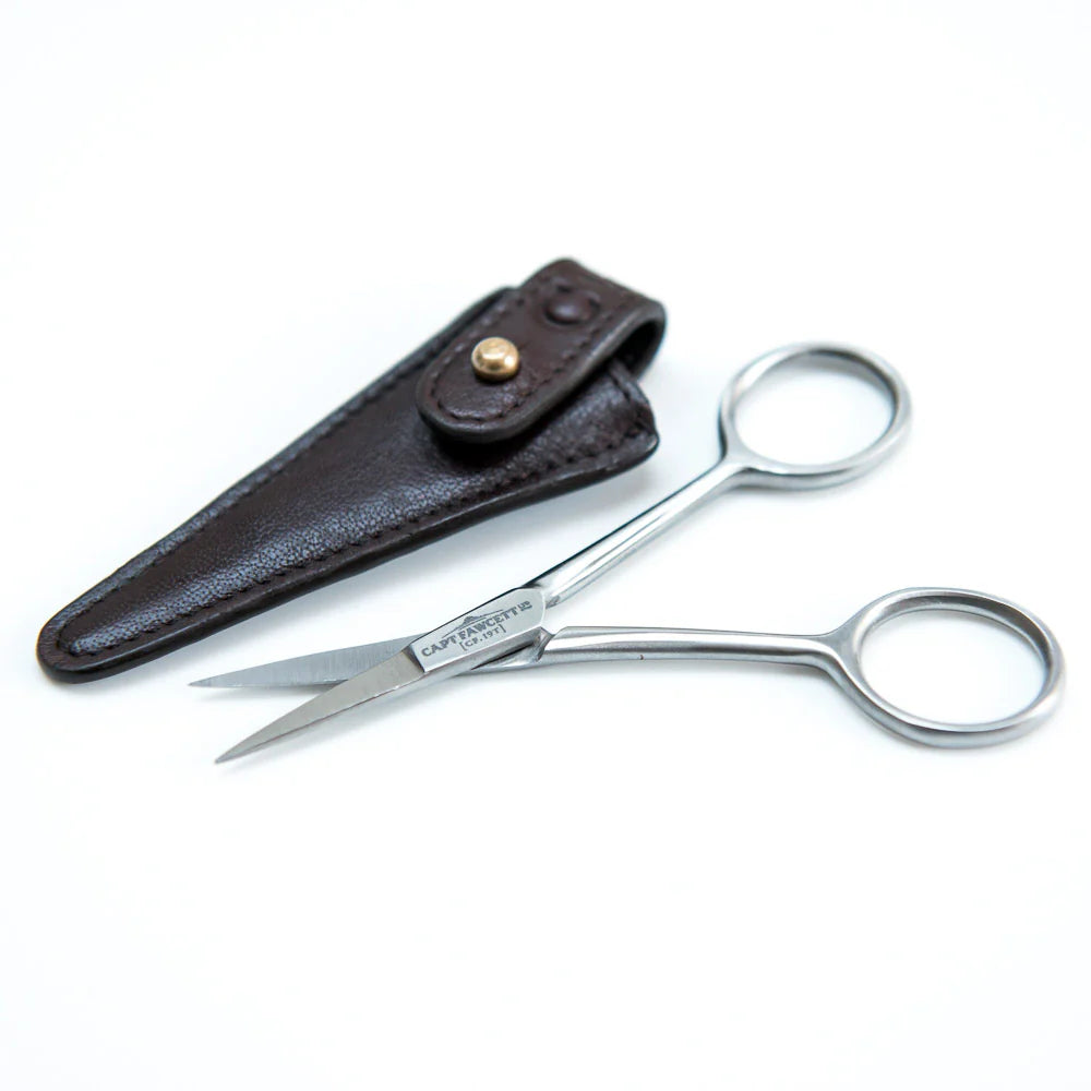 Captain Fawcett Hand-Crafted Grooming Scissors