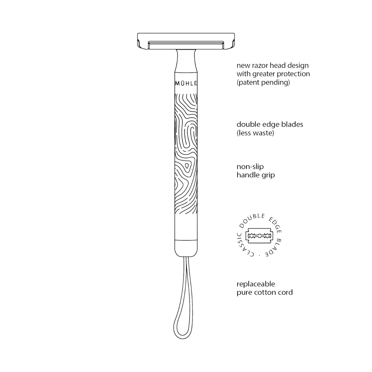 Muhle Companion Unisex Safety Razor