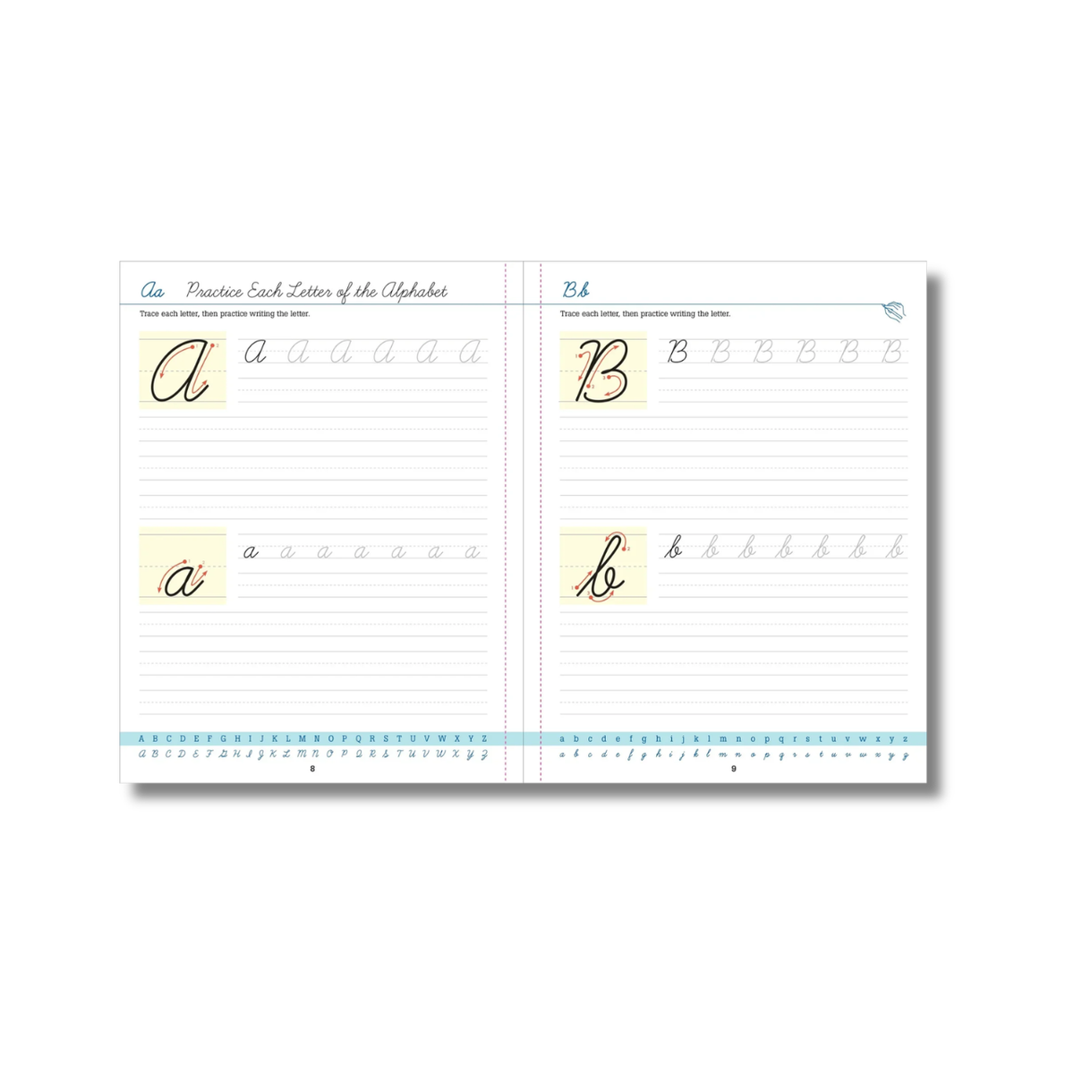 Cursive Handwriting Workbook for Teens and Young Adults