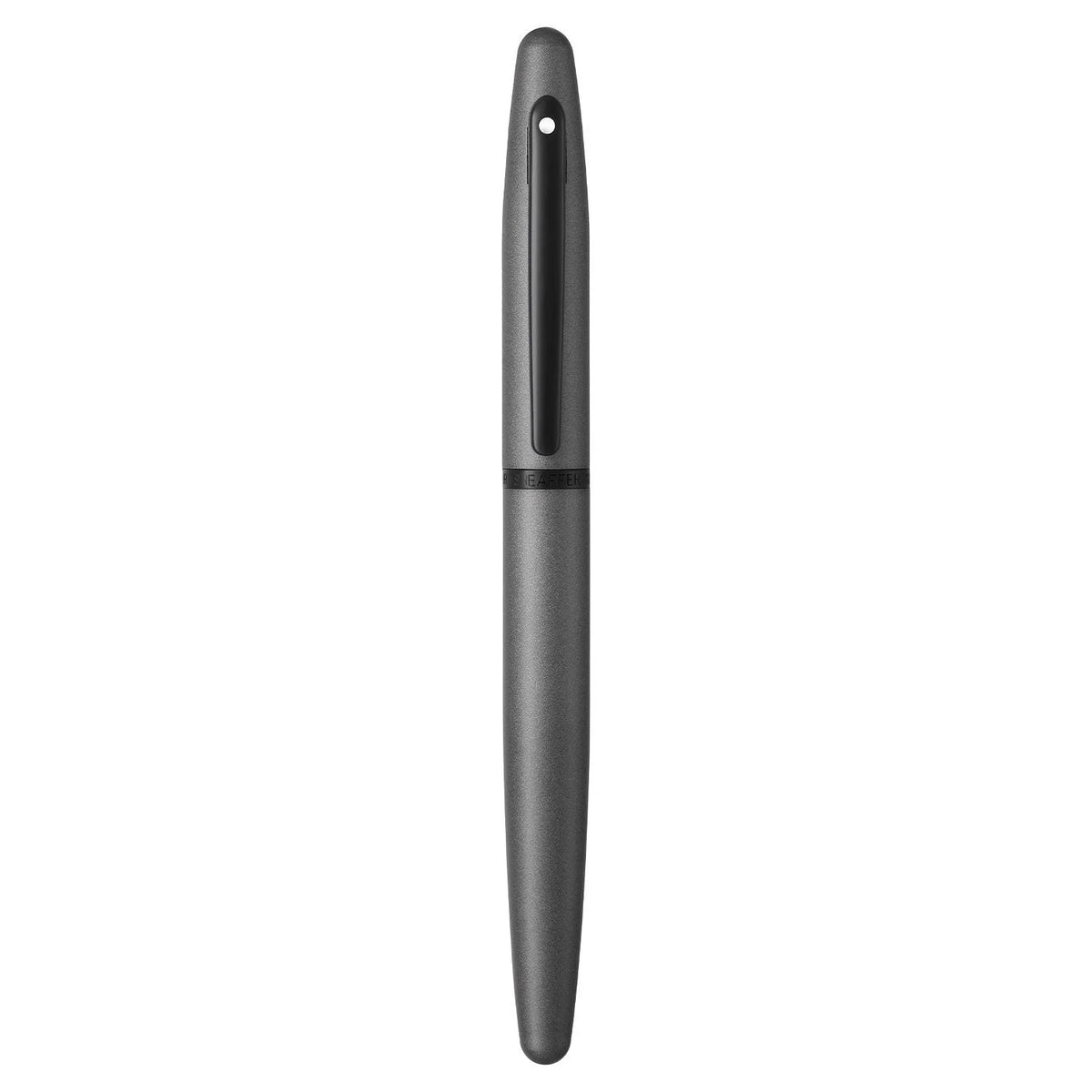 Sheaffer VFM 9424 Matte Grey Fountain Pen with Matte Black Trim
