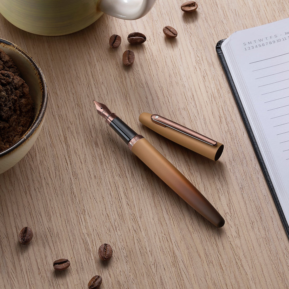 Sheaffer VFM 9428 Coffee Edition Matt Brown Fountain Pen