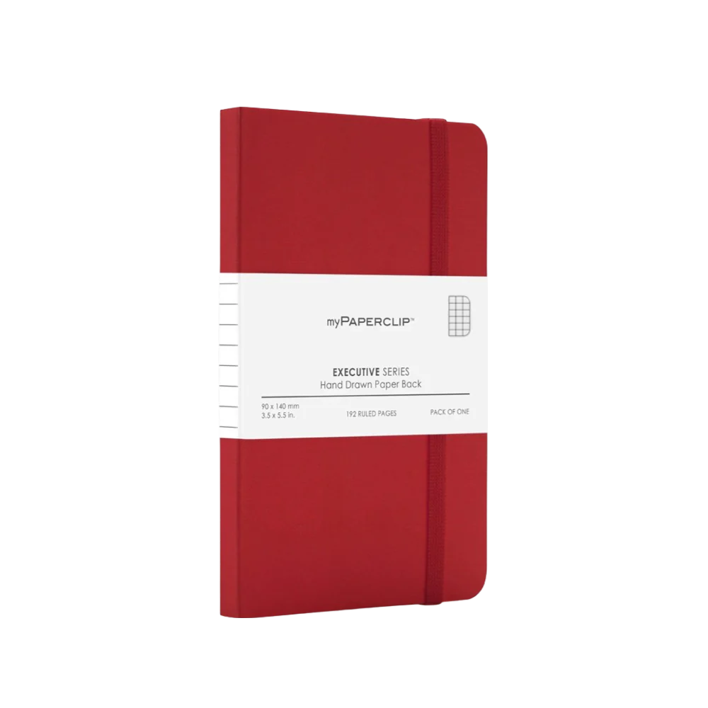 myPAPERCLIP Executive Series A6 Pocket Notebook Soft Cover