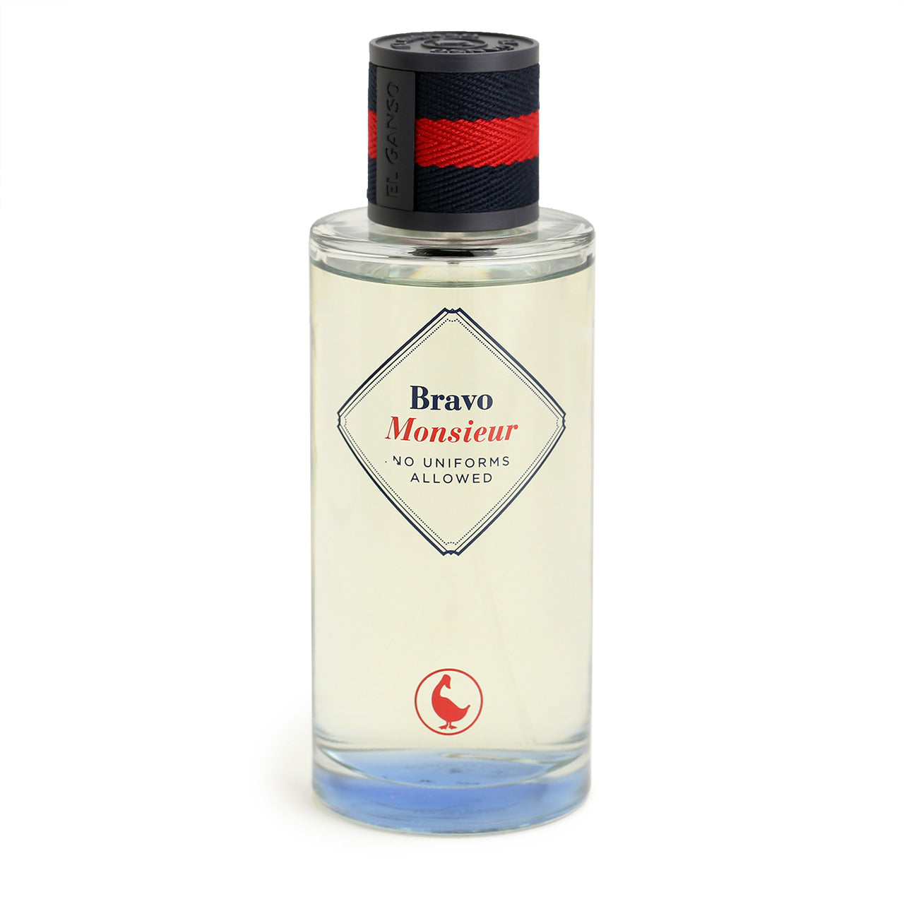 Bravo Monsieu EDT bottle with it's check-patterned packaging