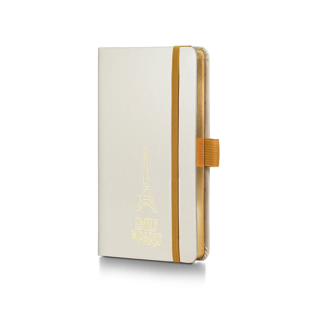 Sheaffer 100 Emily in Paris Gift Set Champagne Gold Ballpoint Pen and Hardbound Notebook