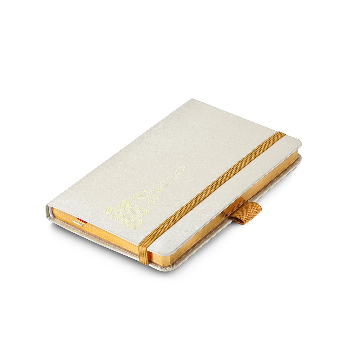 Sheaffer 100 Emily in Paris Gift Set Champagne Gold Ballpoint Pen and Hardbound Notebook