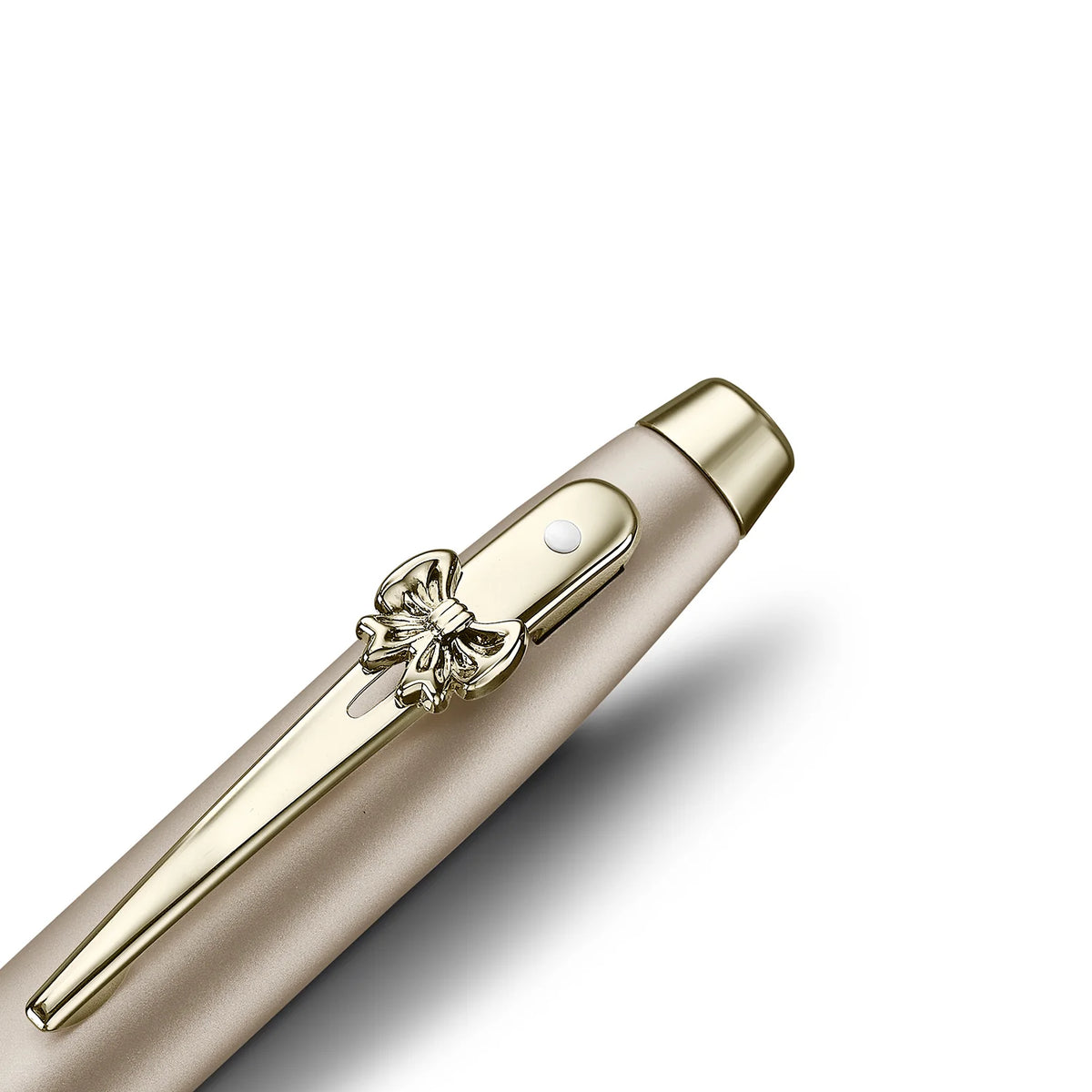 Sheaffer 100 Emily in Paris Gift Set Champagne Gold Ballpoint Pen and Hardbound Notebook
