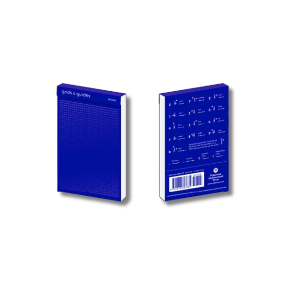 Grids & Guide Micro Blue Pocket-Size Notebook