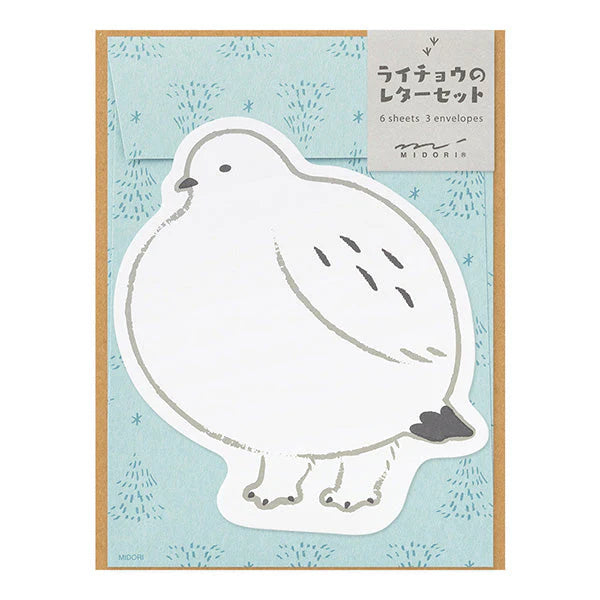 Midori Die Cut Letter Writing Set