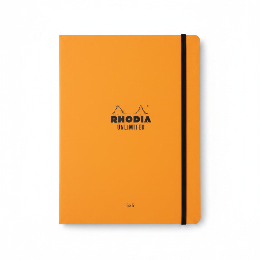 Rhodia Unlimited Grid Notebook 5x5 - A5+