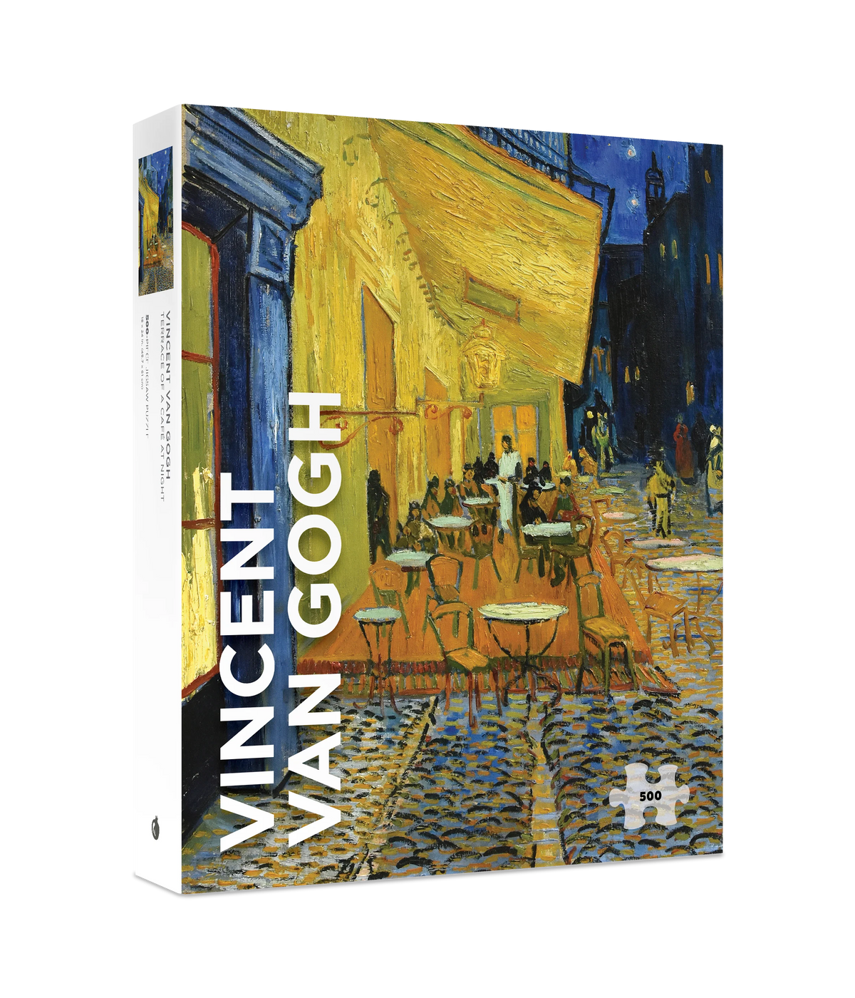 Pomegranate Vincent van Gogh's "Terrace of a Café at Night" 500-Piece Puzzle