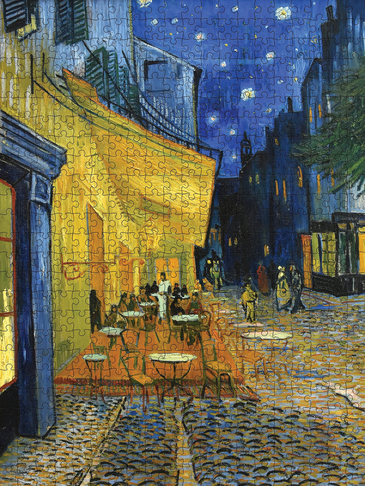 Pomegranate Vincent van Gogh's "Terrace of a Café at Night" 500-Piece Puzzle
