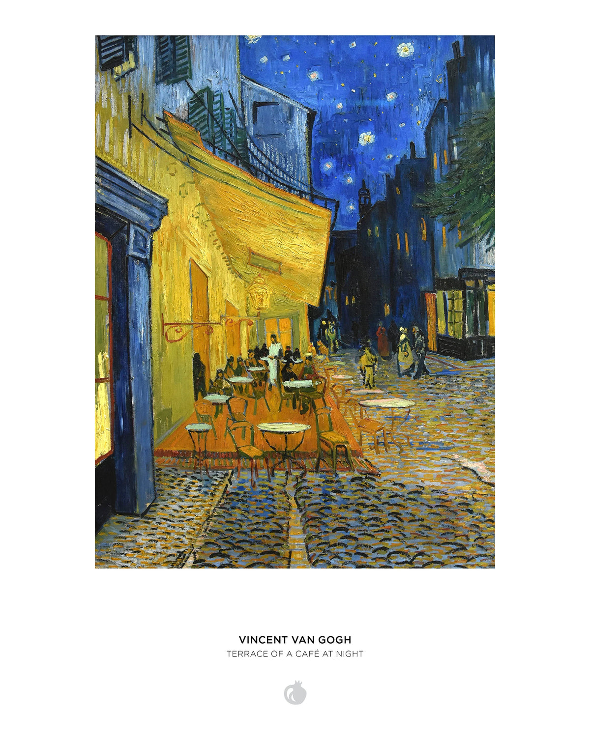Pomegranate Vincent van Gogh's "Terrace of a Café at Night" 500-Piece Puzzle
