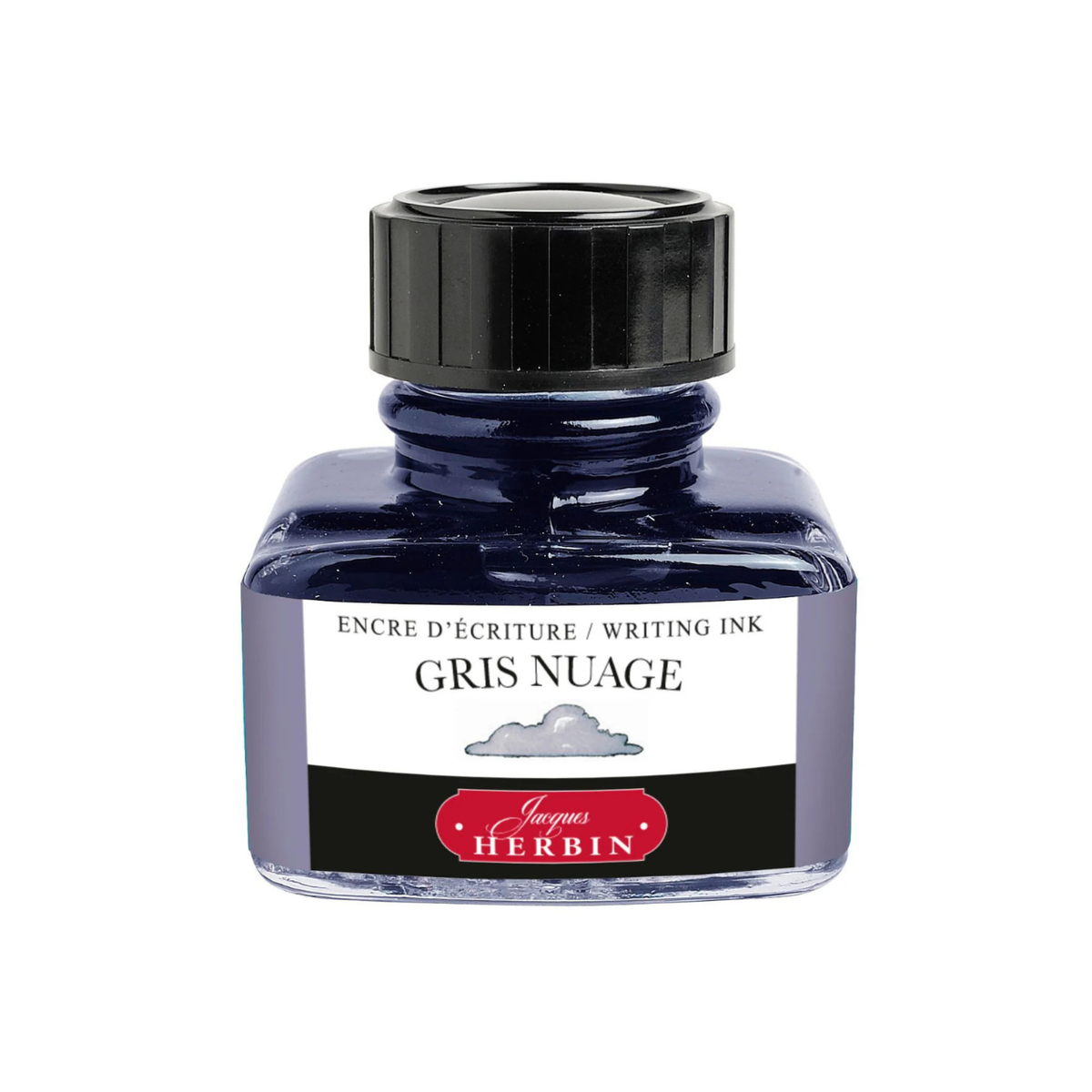 Jacques Herbin La Perle des Encres Writing Ink 30ml - Gris Nuage (Cloudy Grey)
