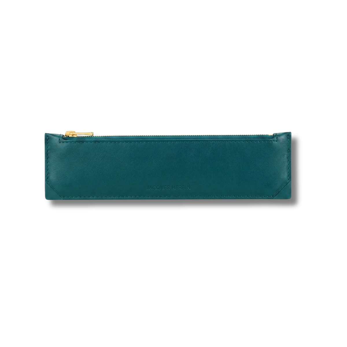 Jacques Herbin Prestige Leather Pencil Case Emerald