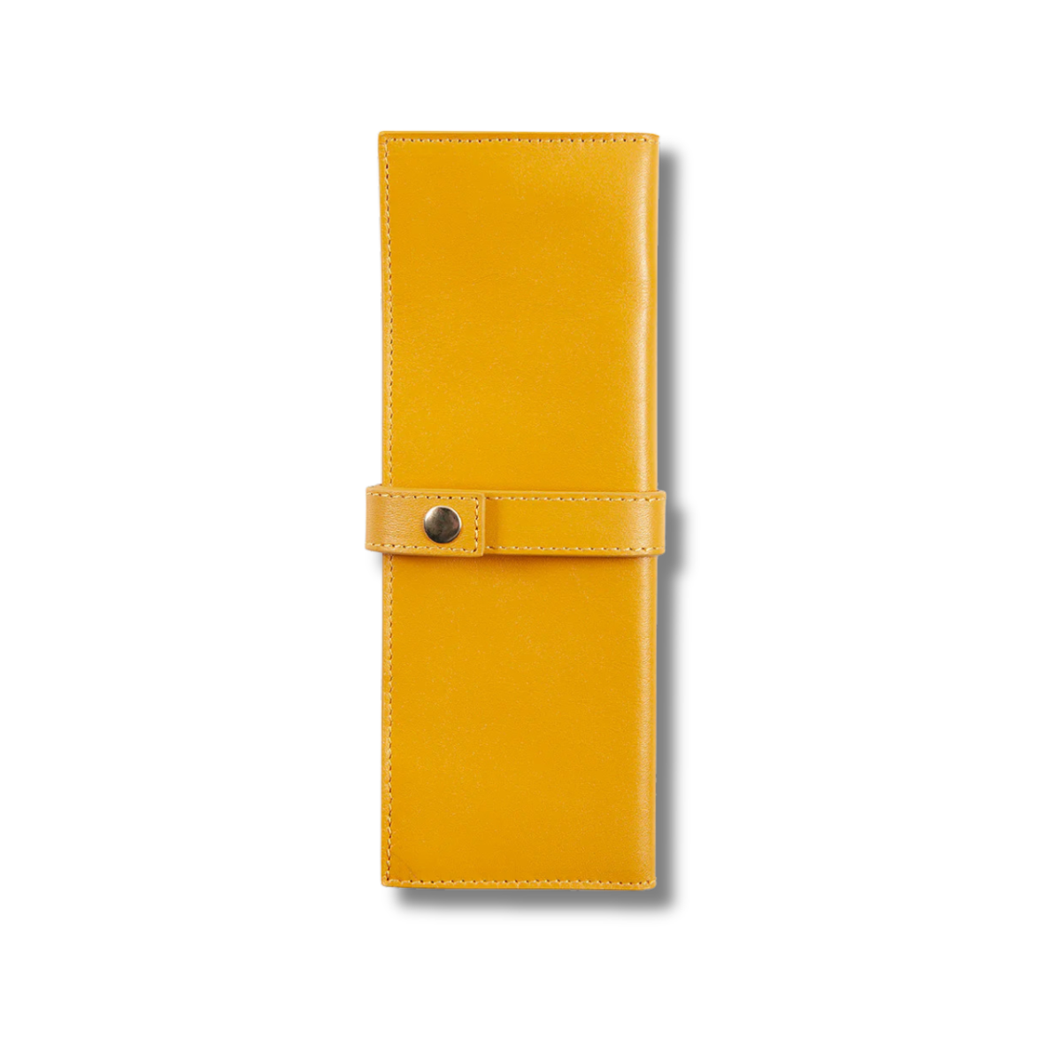 Jacques Herbin Prestige Leather Wrapping Pen Case Amber