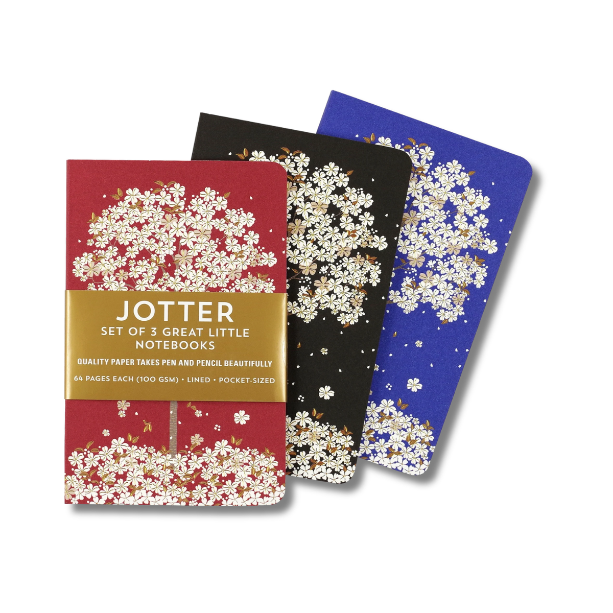 Jotter Mini Notebook Set - Falling Blossoms