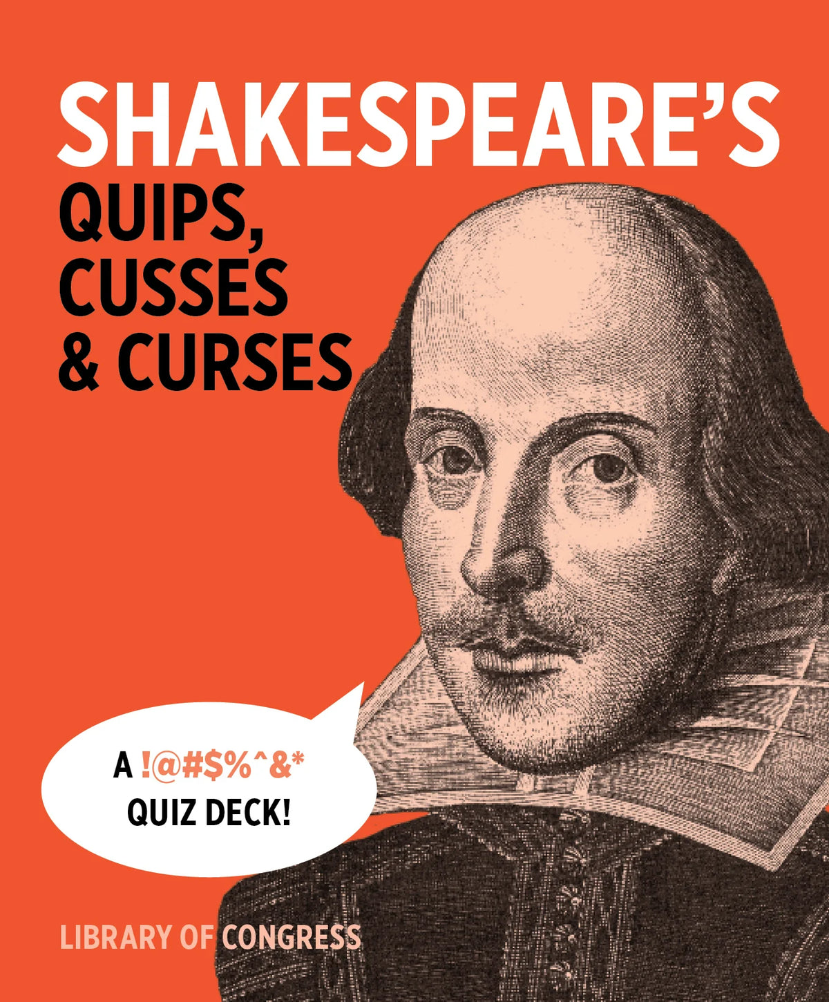 Pomegranate Shakespeare's Quips, Cusses & Curses Knowledge Cards