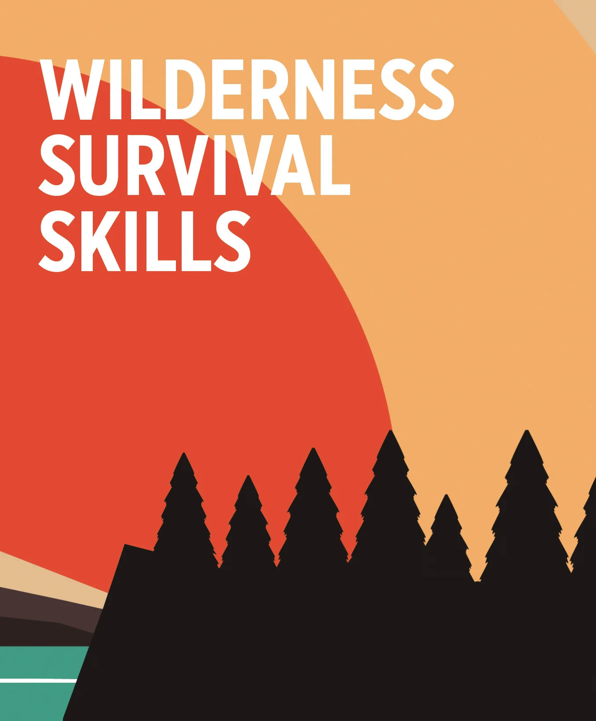 Pomegranate Wilderness Survival Skills Knowledge Cards