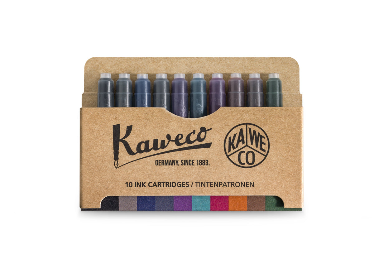 Kaweco Ink Cartridges - 10 Pack Colour Mix