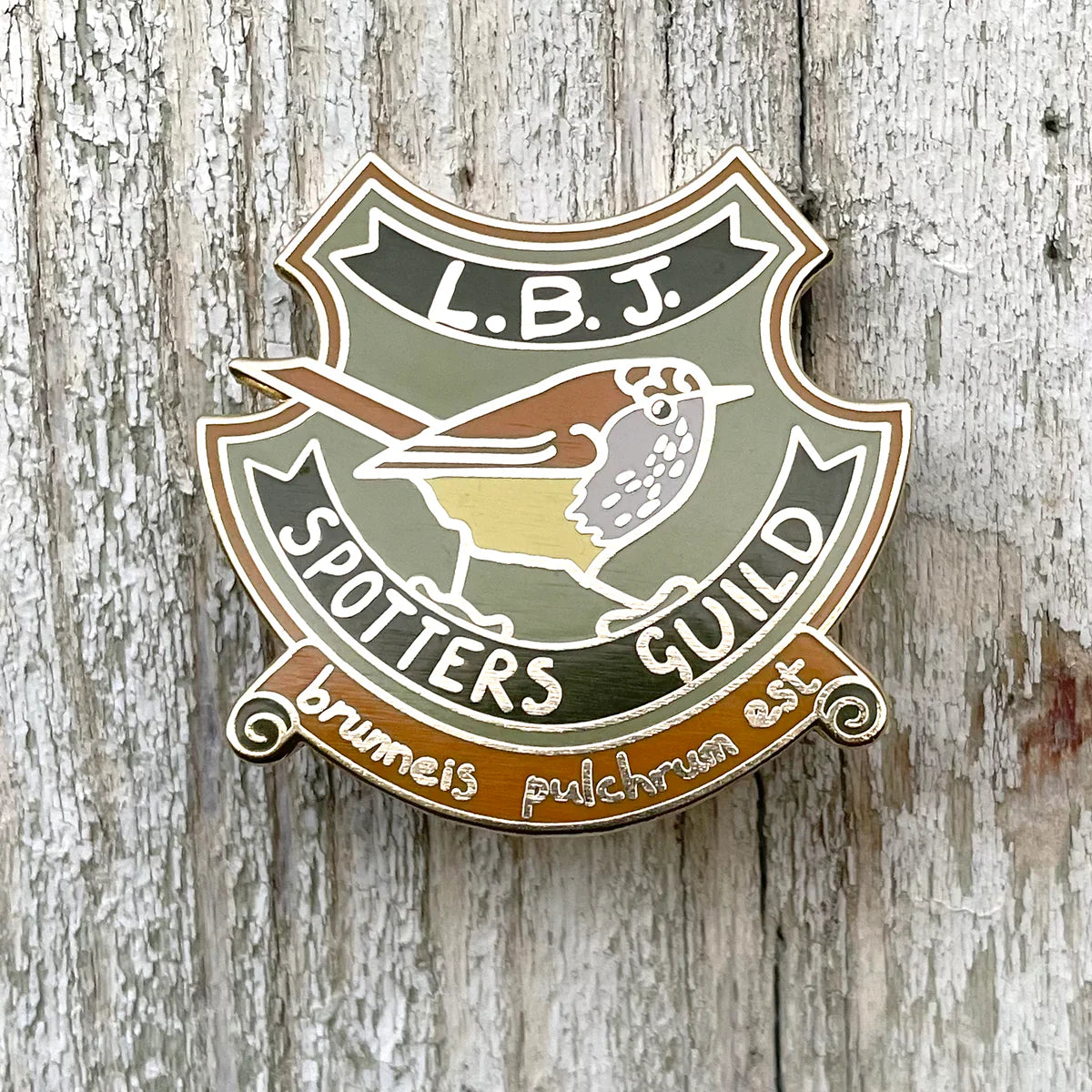 Bridget Farmer Bird Enamel Pins